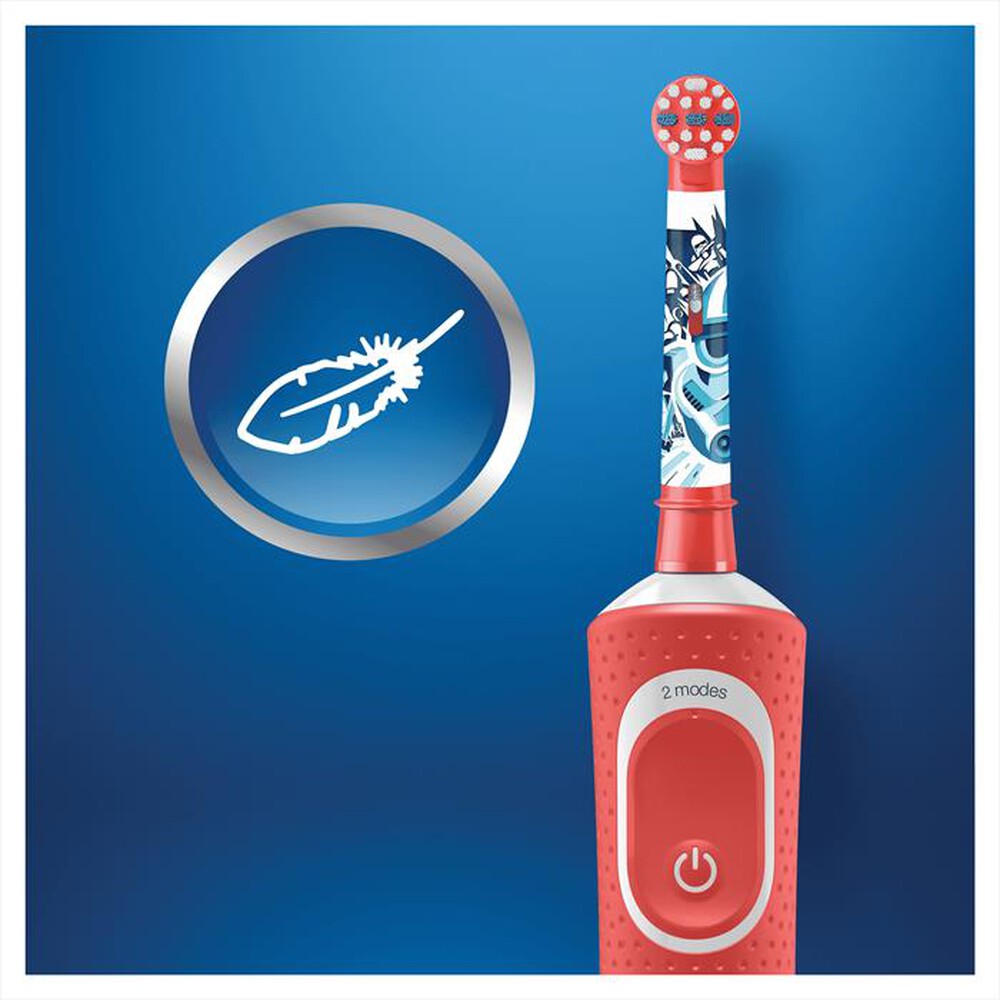"ORAL-B - Spazzolino elettrico Kids Star Wars-Rosso"