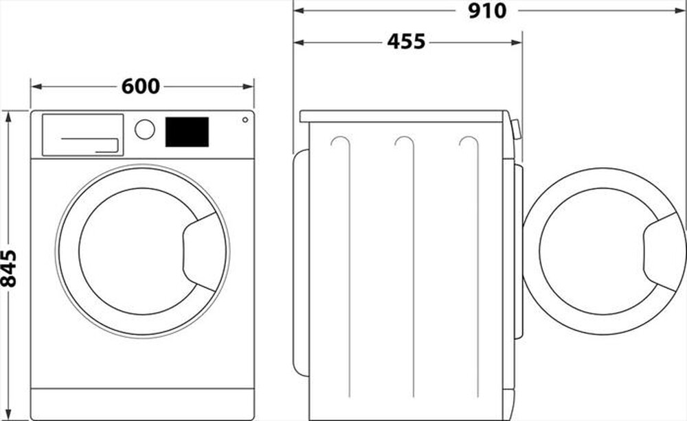 "INDESIT - Lavatrice IM 642B MY TIME IT 6 Kg Classe B-Bianco"