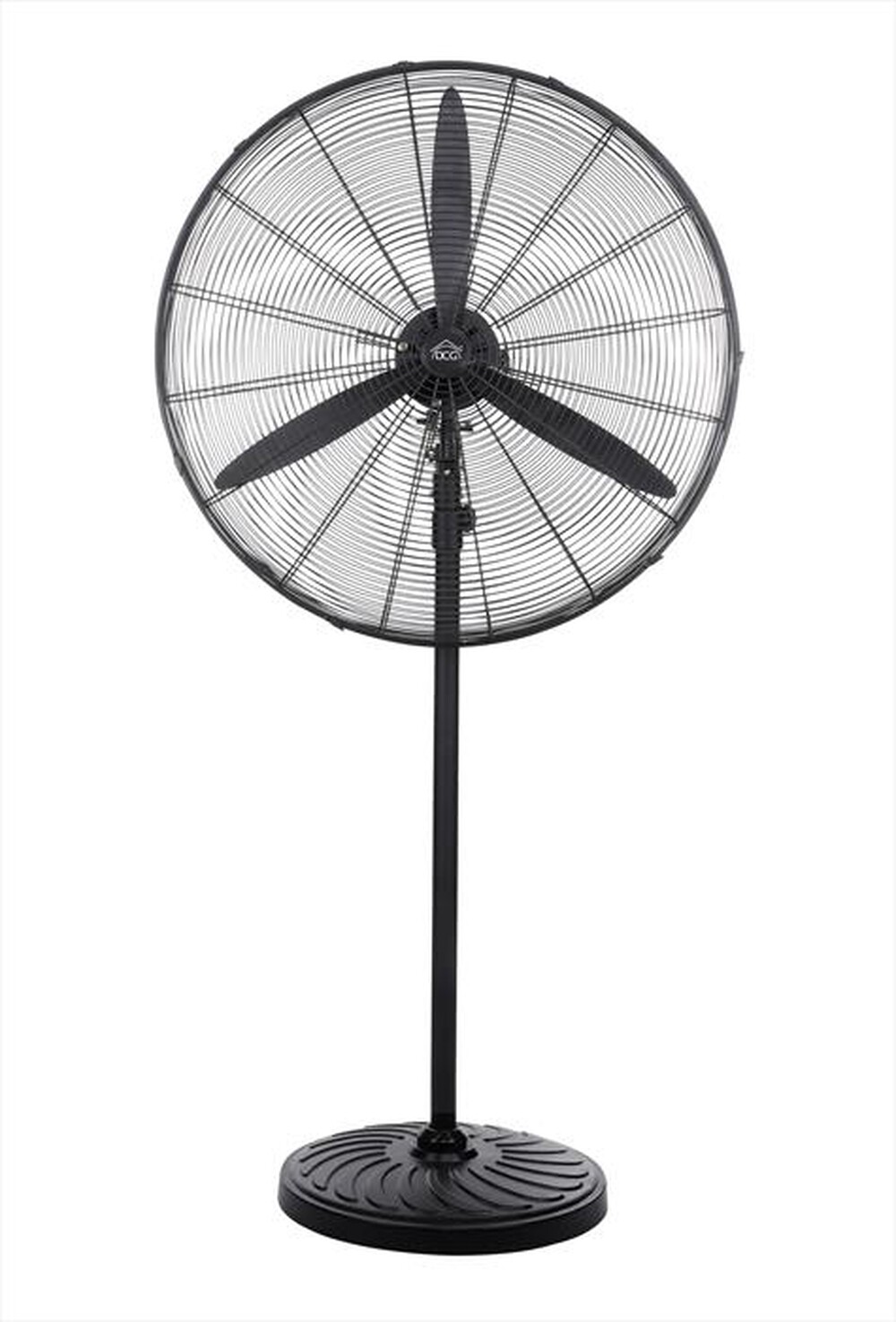 "DCG ELTRONIC - Ventilatore a piantana VE1960-NERO"