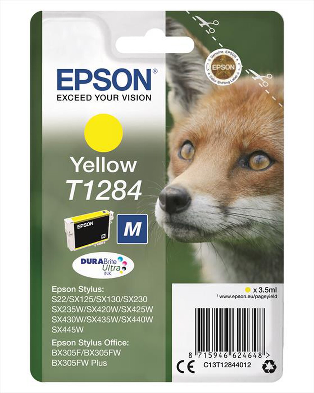 "EPSON - C13T12844022-Giallo"