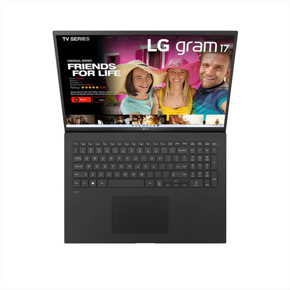 "LG - Notebook 17ZB90R-G-Obsidian Black"