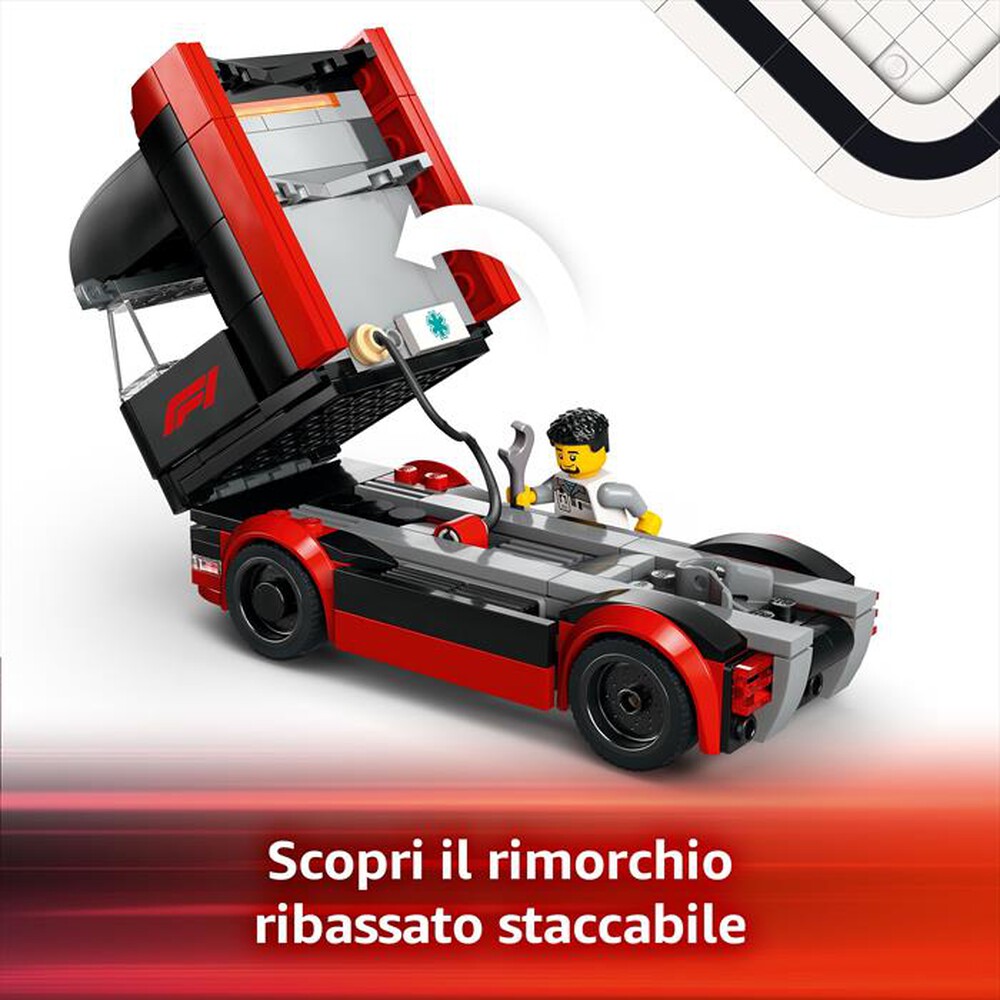 Immagine del prodotto LEGO - CITY Autotrasportatore con RB20 e AMR24 F1 60445