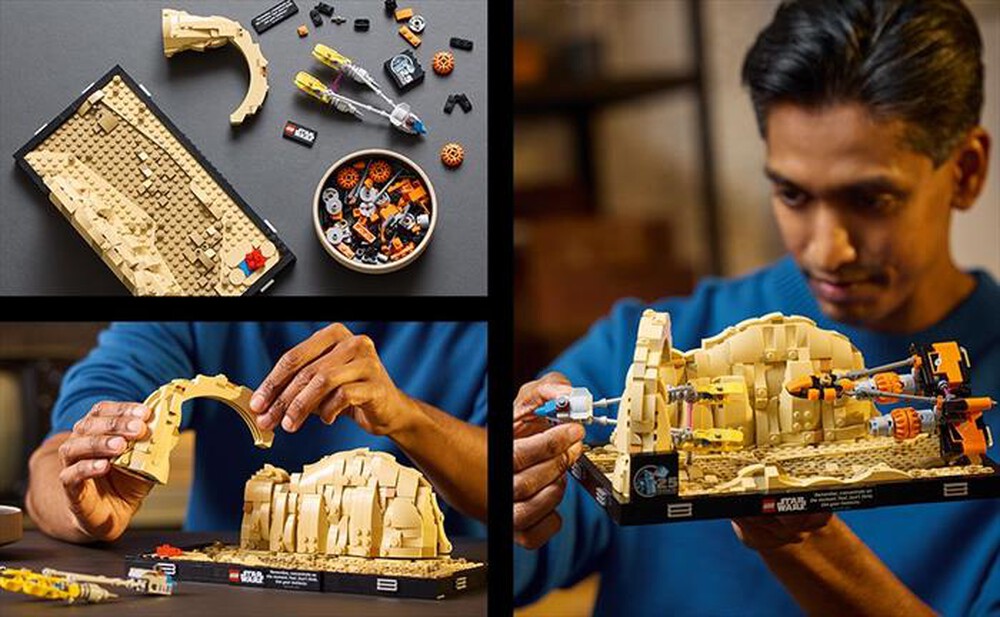 Immagine del prodotto LEGO - STAR WARS Diorama Gara sgusci su Mos Espa 75380