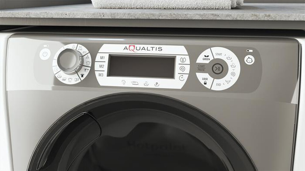 "HOTPOINT ARISTON - Lavatrice EU AQ49D410 N 10 Kg Classe B"