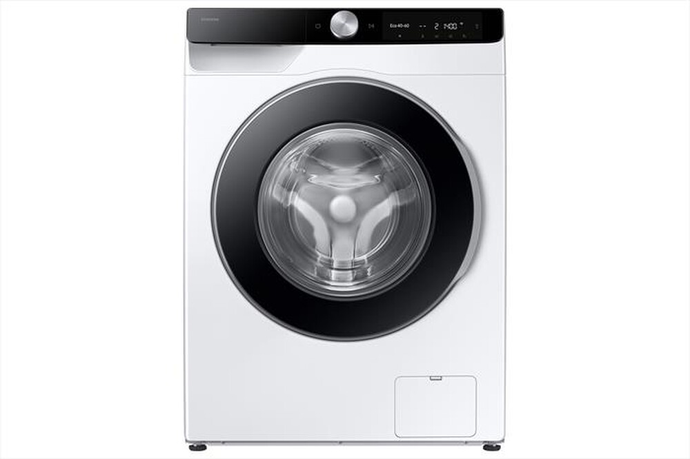 "SAMSUNG - Lavatrice WW90DG6G94LKU3 9KG Classe A-bianca con oblò -pannello nero"