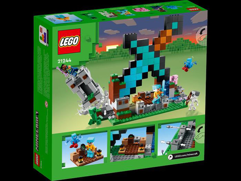 "LEGO - MINECRAFT L’avamposto della spada - 21244"
