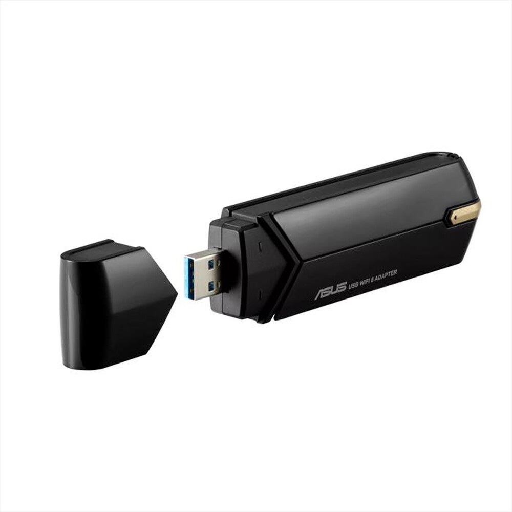"ASUS - Adattatore USB-AX56 (SENZA BASE)-nero"