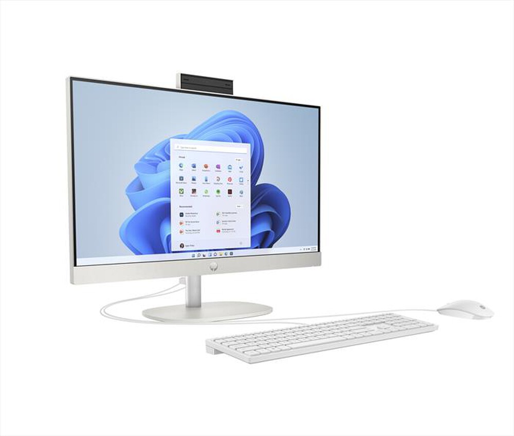"HP - Desktop ALL-IN-ONE 24-CR0015NL-Shell White"