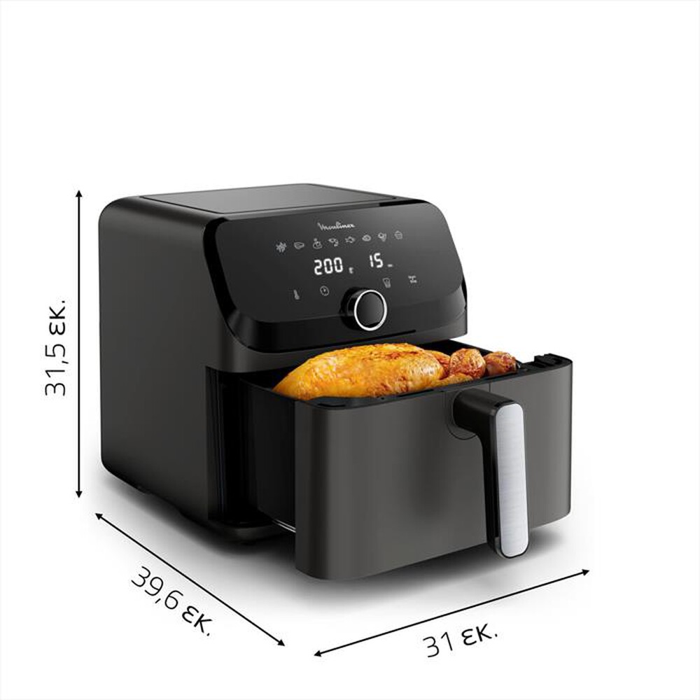 "MOULINEX - Friggitrice ad aria EZ855HF0-Nero"