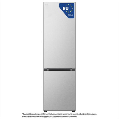 LG - Frigorifero combinato GBV7280BMB Classe B 387L-Stainless steel
