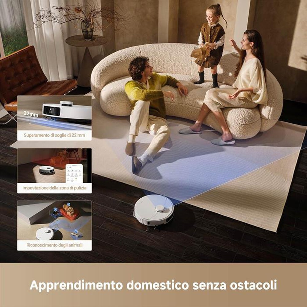 "MOVA - Aspirapolvere robot P50 PRO ULTRA-Bianco"