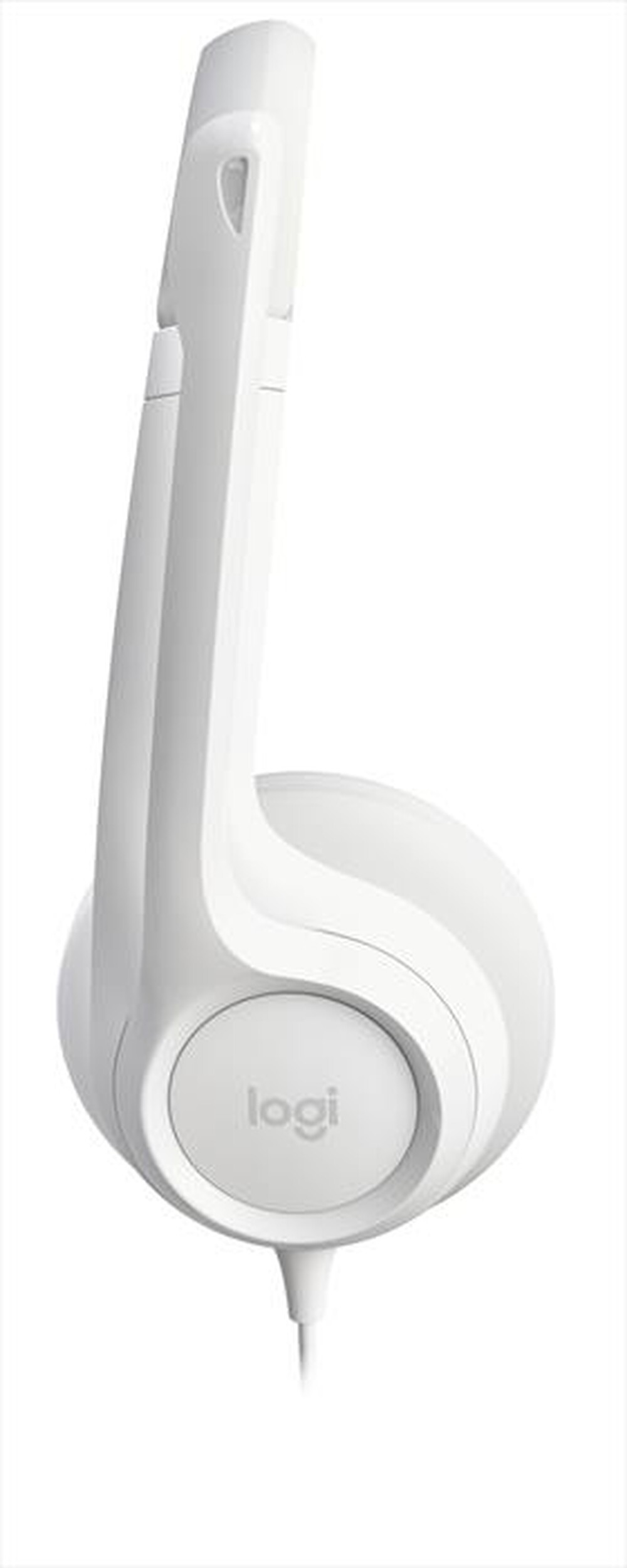 "LOGITECH - Cuffia con microfono H390-Bianco"
