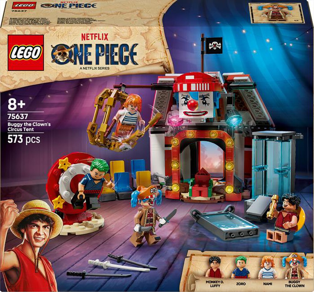 Immagine del prodotto LEGO - ONE PIECE Tenda del circo di Bagy il Clown 75637