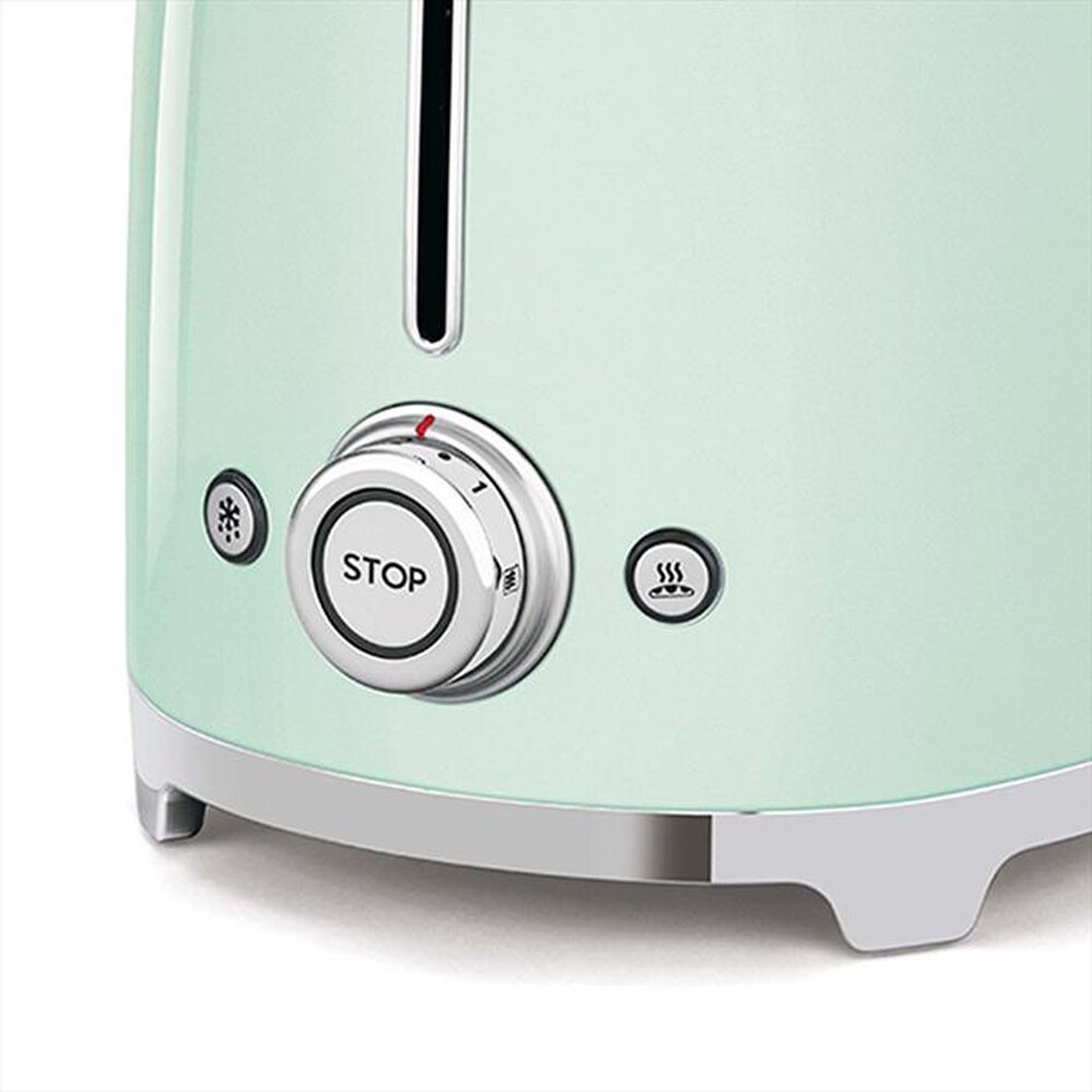 "SMEG - Tostapane 50's Style 2x4 fette – TSF02PGEU-verde pastello"