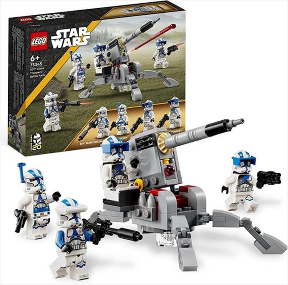 "LEGO - STAR WARS Battle Pack Clone Troopers Legione-75345-Multicolore"