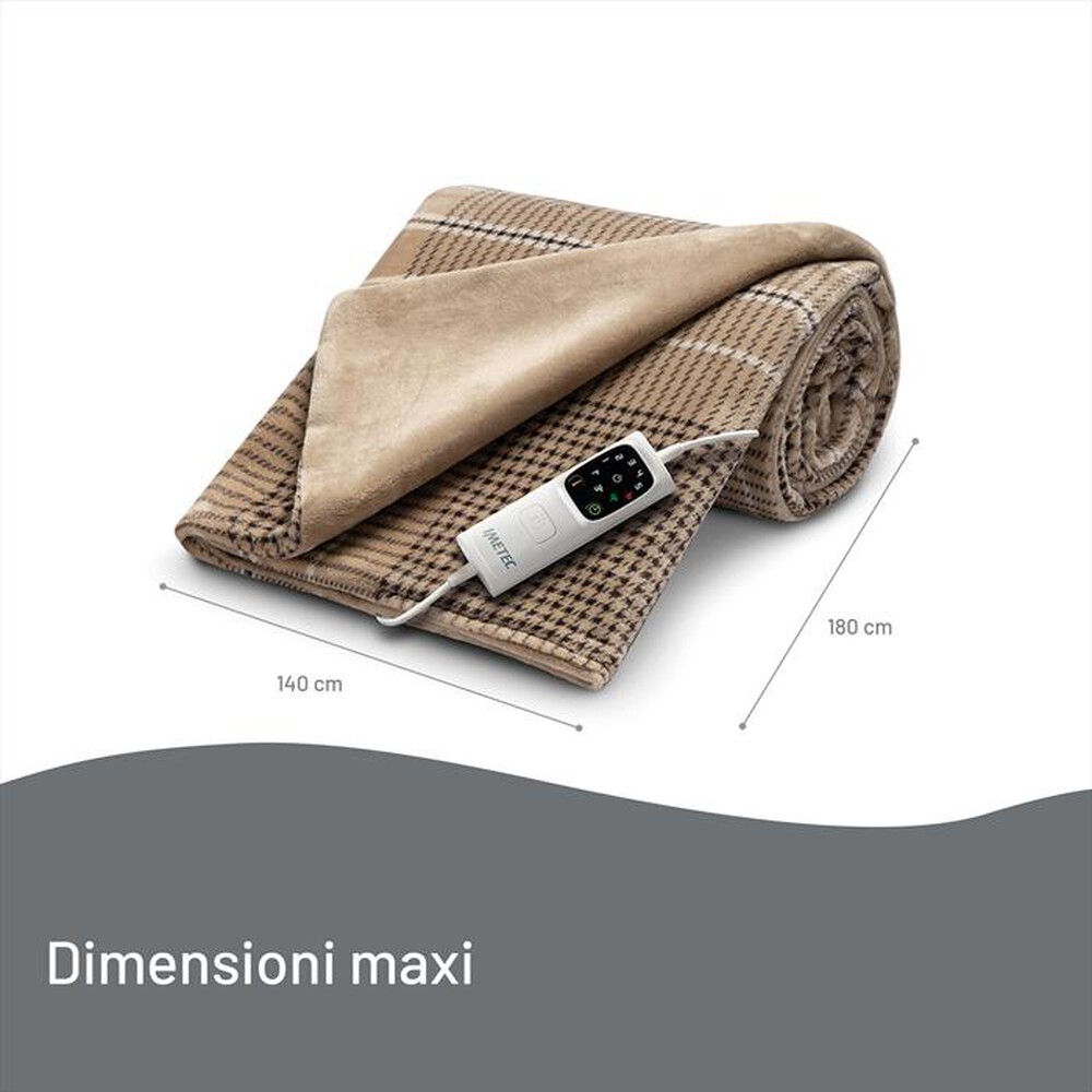 Immagine del prodotto IMETEC - CALDOPLAID ADAPTO ELEGANCE 180X140 CM-Beige
