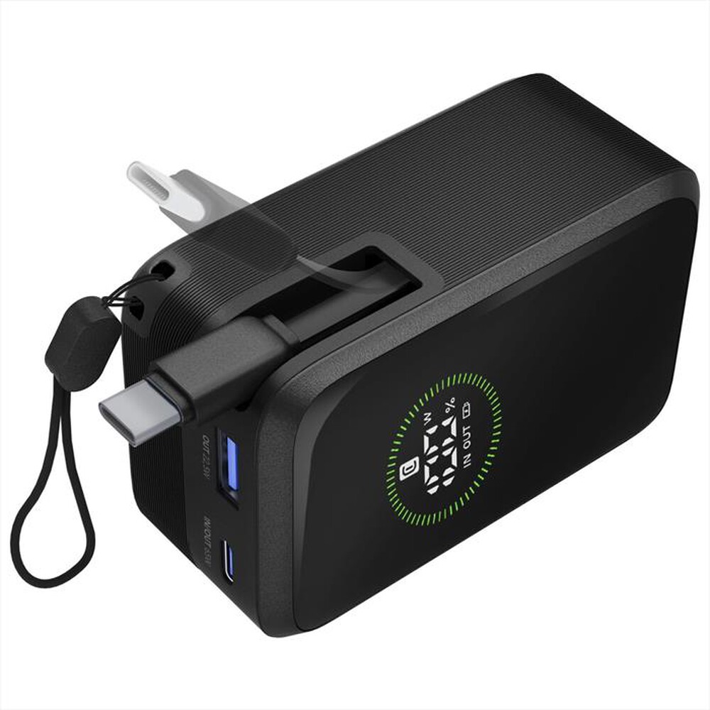 Immagine del prodotto CELLULARLINE - POWER BANK ROLLER 20000-Nero