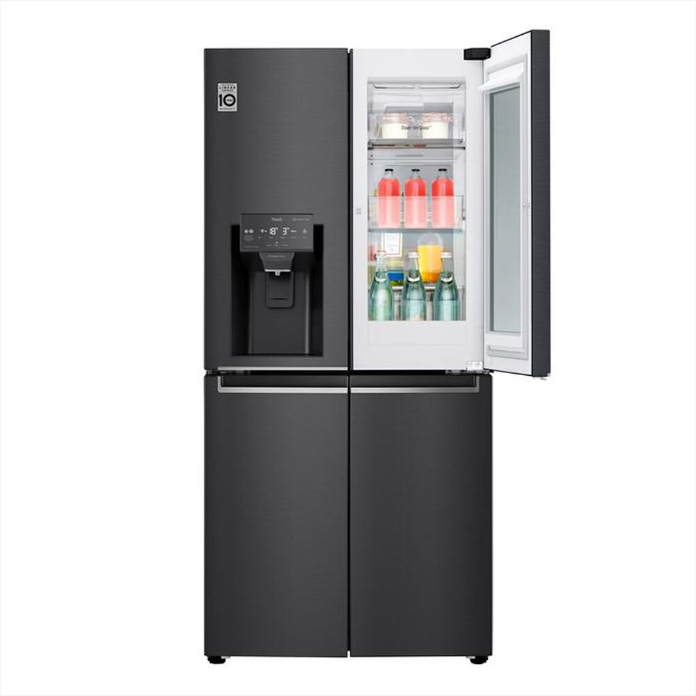 "LG - Frigorifero 4 Porte INSTAVIEW GMX844MC6F Classe F-Nero"