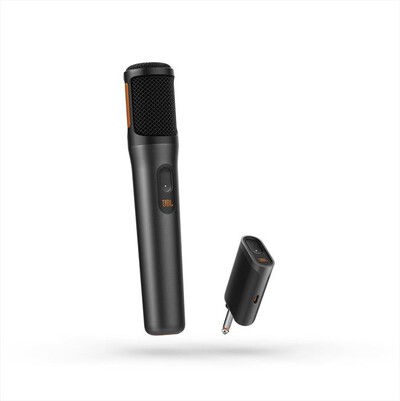 JBL - Microfono a condensatore PARTYBOX WIRELESS MIC-Nero