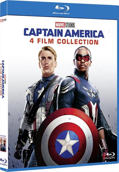WALT DISNEY - Captain America - 4 Film Collection (4 Blu-Ray)