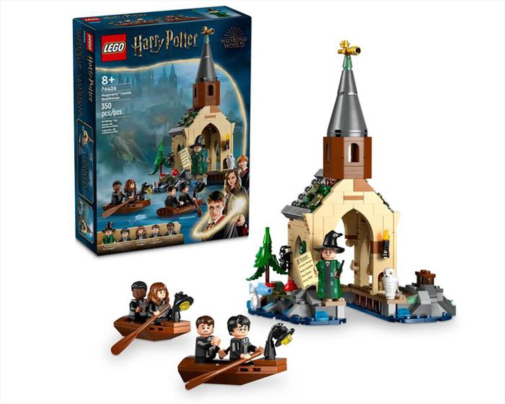 "LEGO - HARRY POTTER Rimessa barche di Hogwarts - 76426-Multicolore"