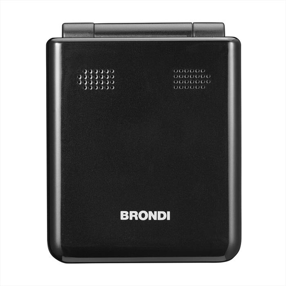 "BRONDI - Cellulare FLIPPER-BLACK METAL"