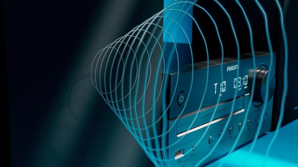 Immagine del prodotto PHILIPS - Sistema musicale micro TAM4505M2/12-Black