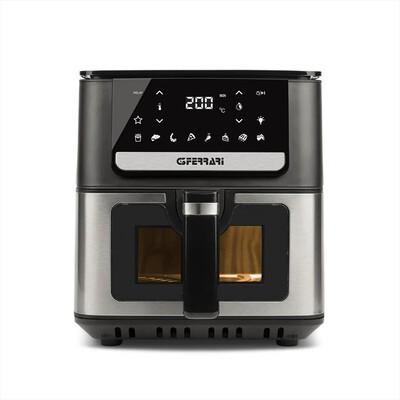 G3FERRARI - Friggitrice ad aria G10207-Nero / Argento