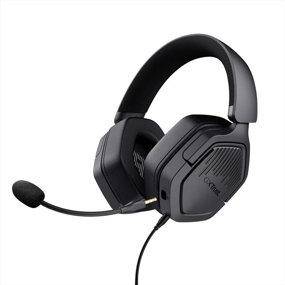 "TRUST - Cuffie gaming multipiattaforma GXT492 CARUS-Black"