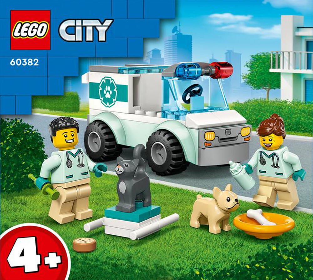 Immagine del prodotto LEGO - CITY FURGONCINO DI SOCCORSO DEL VETERINARIO -60382