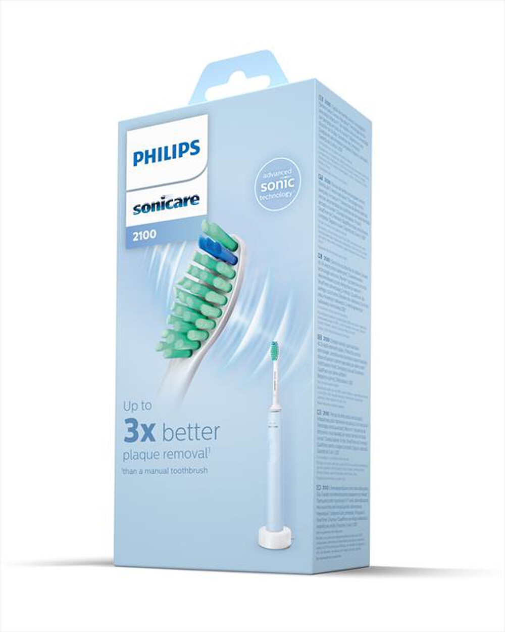 Immagine del prodotto PHILIPS - Spazzolino elettrico HX3651/12-Azzurro