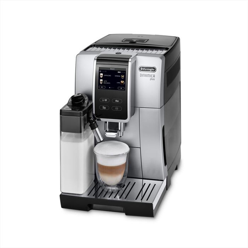 "DE LONGHI - Macchina da caffè Dinamica Plus ECAM370.70.SB-Silver Black"