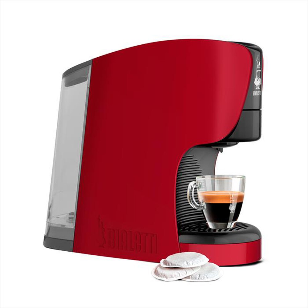 BIALETTI - Macchina da caffé BUNDLE DAMA CIALDE ESE+30CIALDE-RED