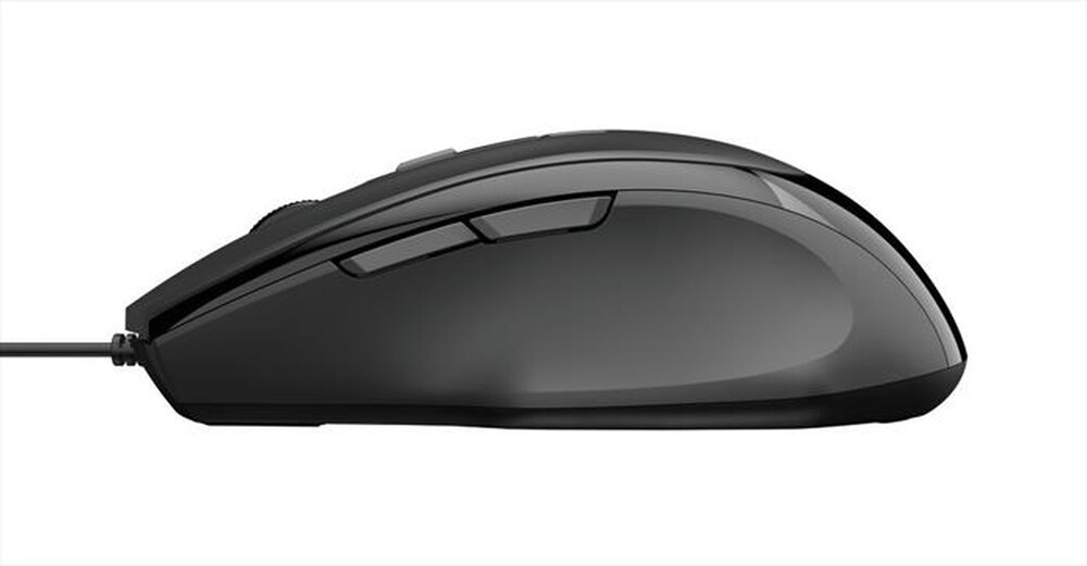 "TRUST - VOCA COMFORTABLE MOUSE-Black"
