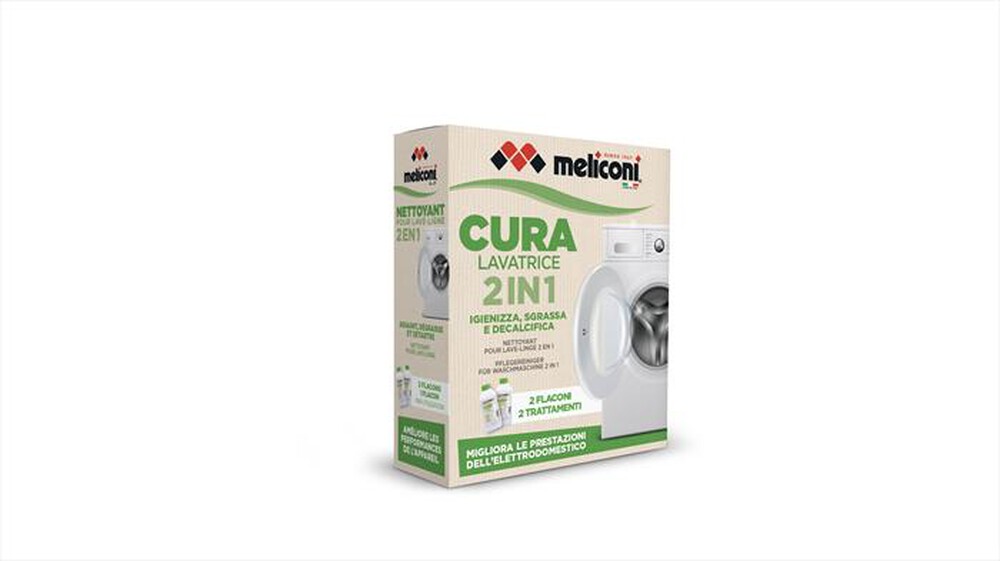Immagine del prodotto MELICONI - CURA LAVATRICE LIQUIDO EC-Astuccio contenente 2 flaconi
