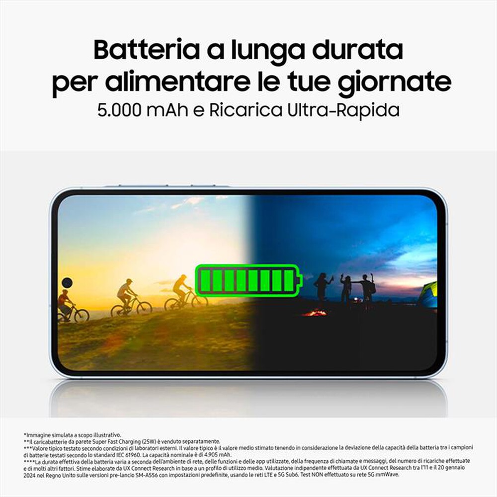 "SAMSUNG - GALAXY A55 5G 128GB-Awesome Lilac"