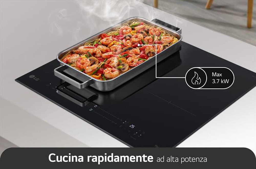 Immagine del prodotto LG - Piano cottura elettrico CI7Z2438BA 59 cm-Nero