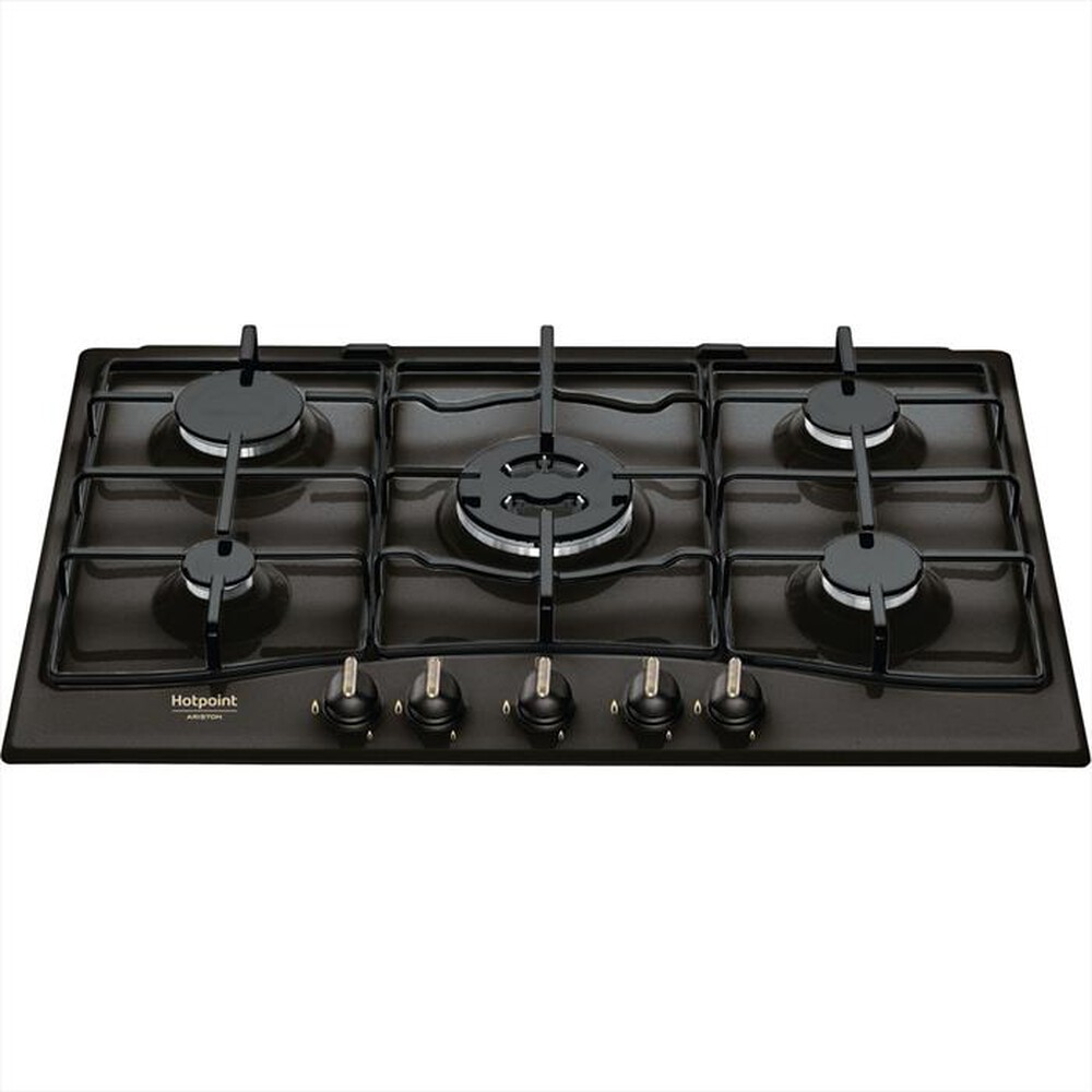 "HOTPOINT ARISTON - Piano cottura a gas PCN 750 T (AN) R /HA 75cm-Antracite"