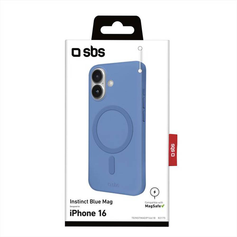 "SBS - Cover Instinct Mag iPhone 16 TEINSTMAGIP1661B-Blu"