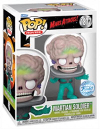 FUNKO - POP Mars Attacks! Martian Soldier 1877 - FUPC1751