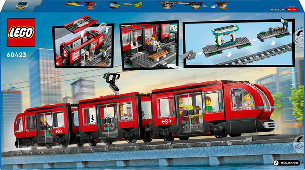 Immagine del prodotto LEGO - CITY TRAINS Tram e fermata del tram 60423