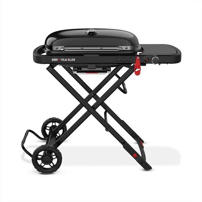 WEBER - TRAVELER COMPACT - BBQ A GAS-Nero