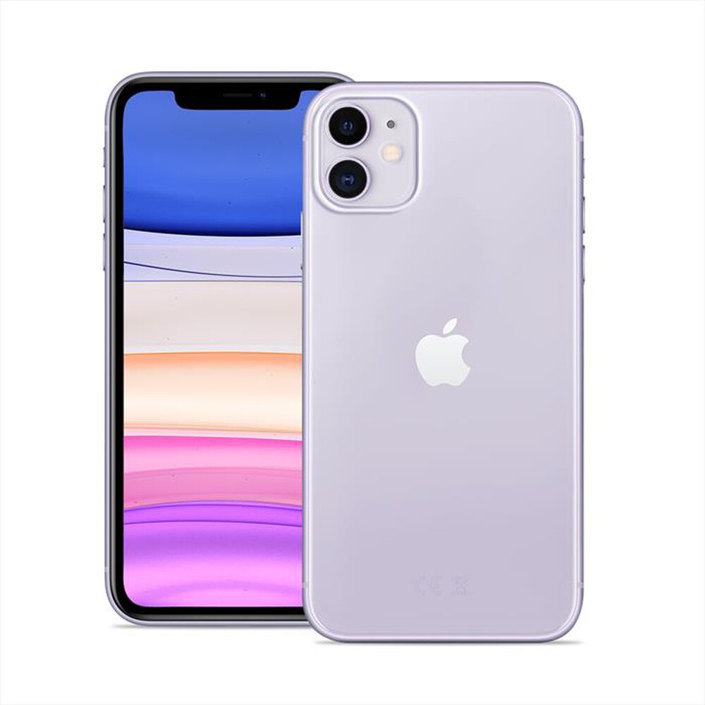 "PURO - COVER 03 NUDE IPHONE 11-Trasparente"