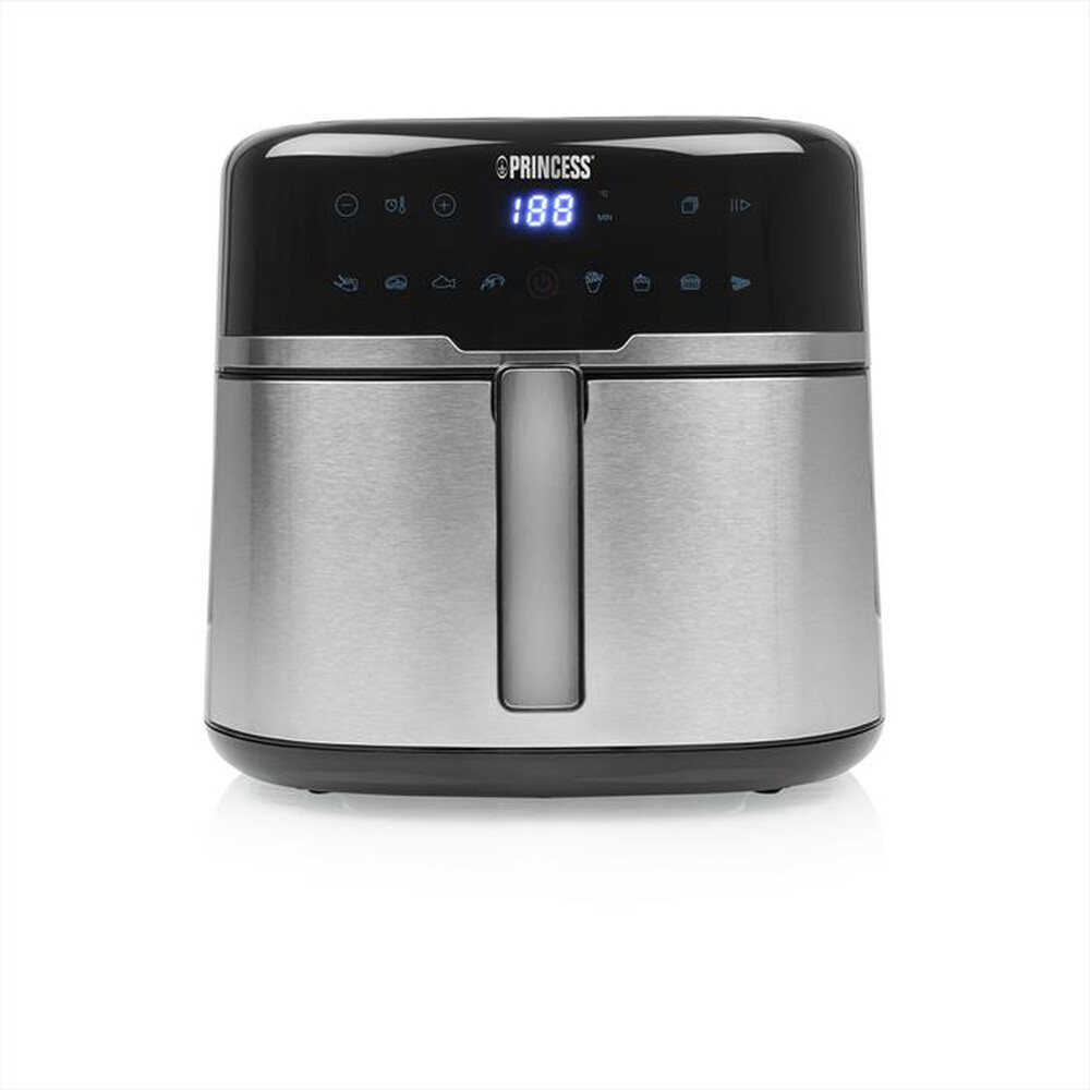 Immagine del prodotto PRINCESS - FRIGGITRICE AD ARIA DIGITALE 8 L-Nero / Plastica-Acciaio