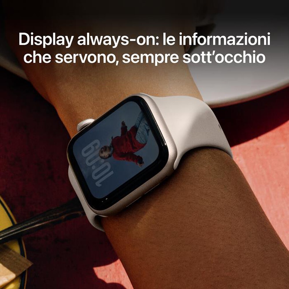 Immagine del prodotto APPLE - Watch SE 3 GPS 40mm Alluminio-Sport Band Galassia - M/L