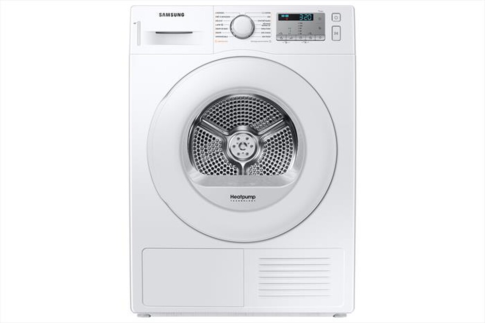 Immagine del prodotto SAMSUNG - Asciugatrice DV80TA020TH/ET 8Kg Classe E-Bianco obl&ograve; Crystal White