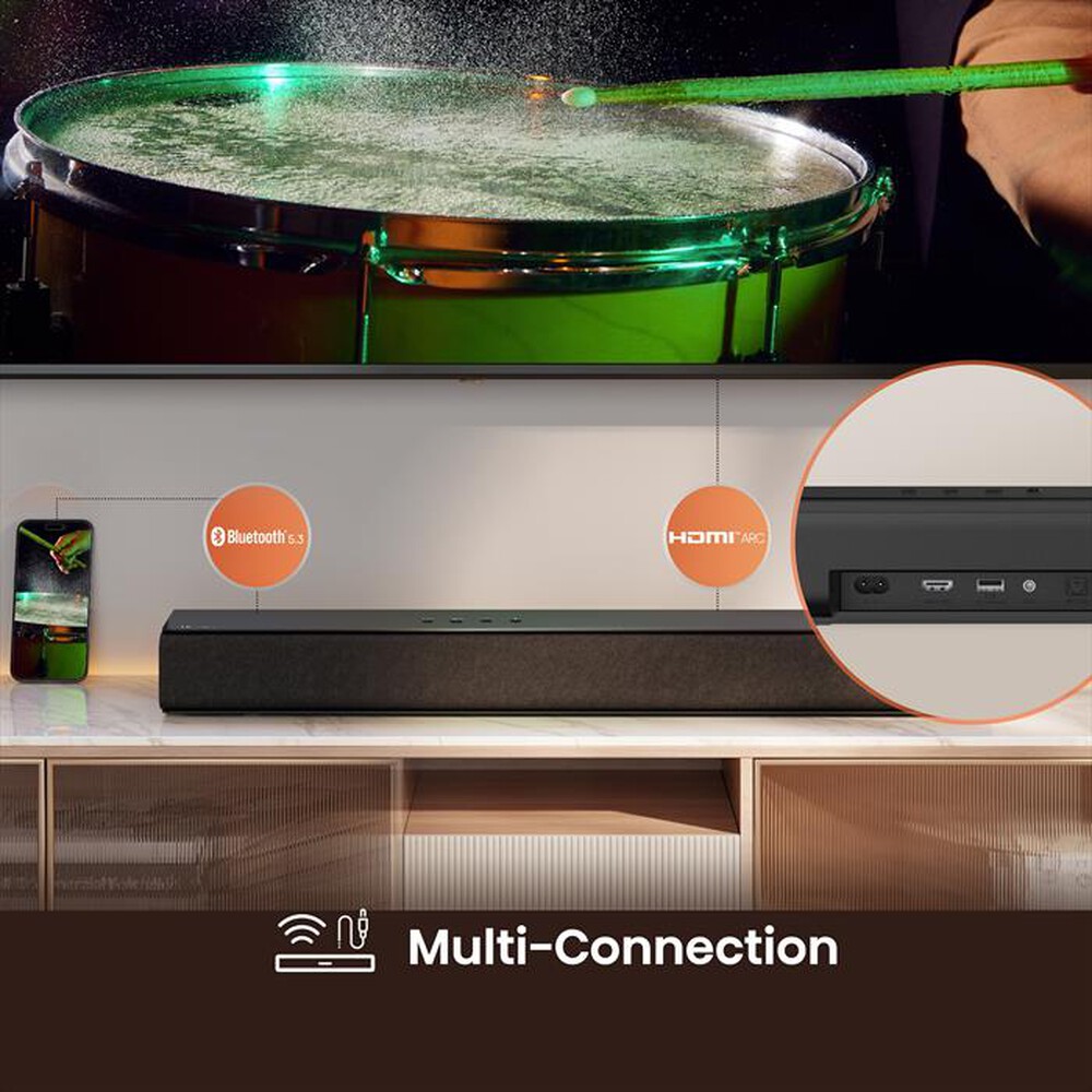 Immagine del prodotto HISENSE - Soundbar 120W HS1000-NERO