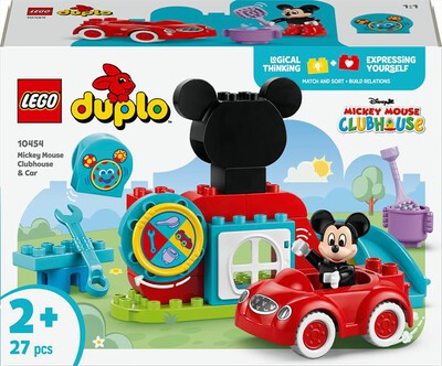 LEGO - DUPLO DISNEY TM La casa e l&rsquo;auto di Topolino 10454