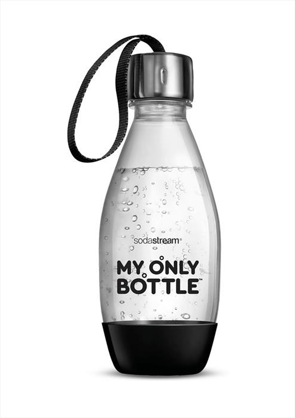 "SODASTREAM - MY ONLY BOTTLE BLACK 0,5 L-trasparente/nero"