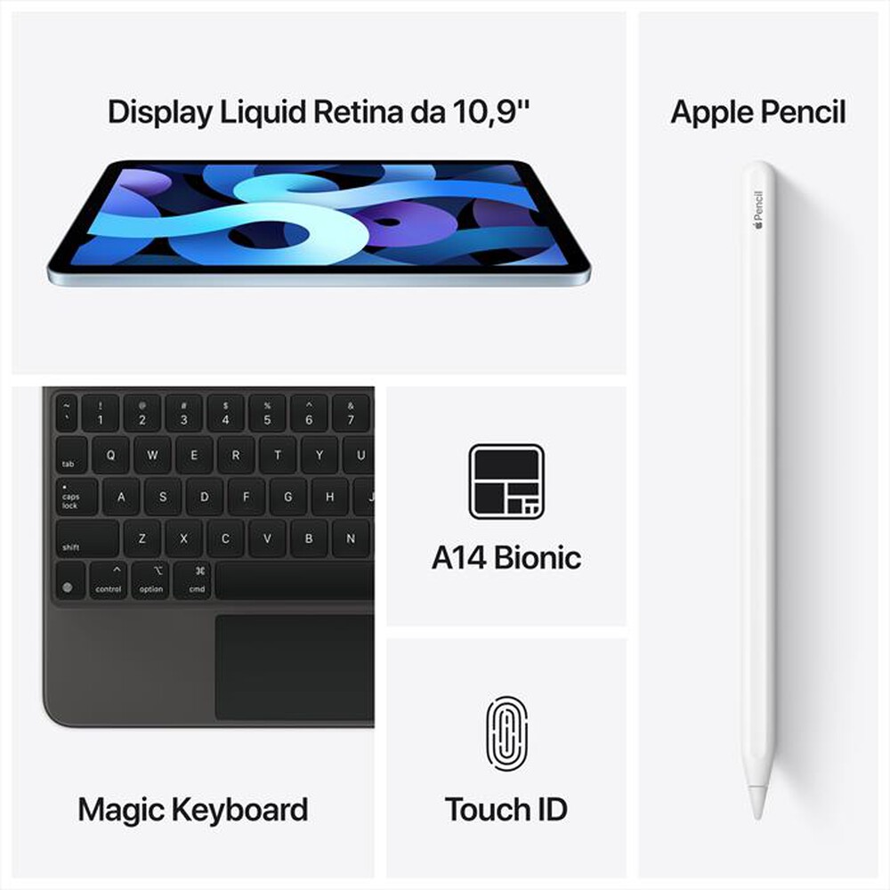 "APPLE - iPad Air Wifi 256GB (2020)-Verde"